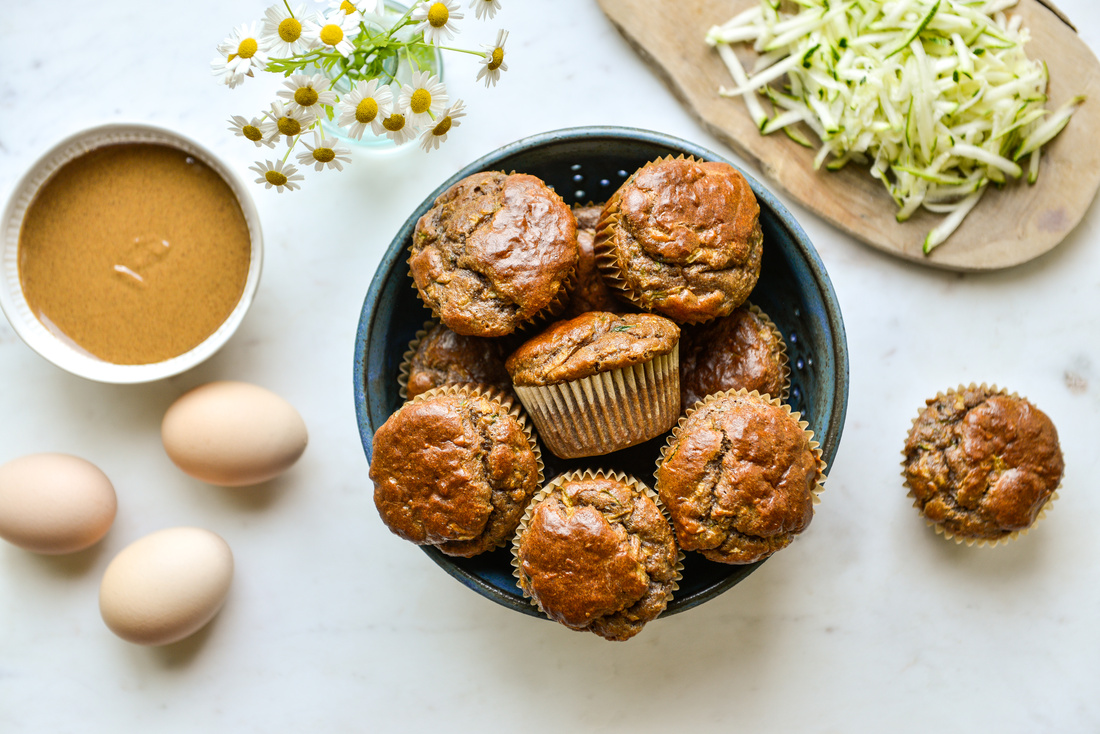 Zucchini Almond Butter Muffins Nourishing Meals®